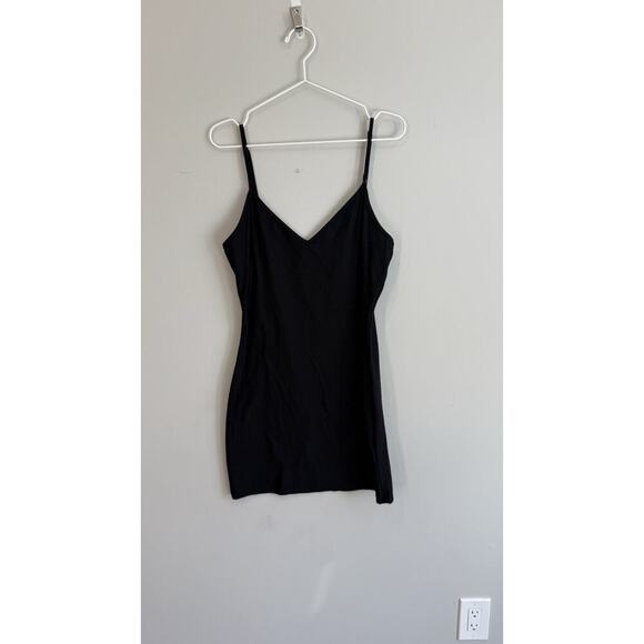 AllSaints Adjustable 80s Mini Spaghetti Strap dress Black US Size 10 X 1213 - Picture 6 of 9